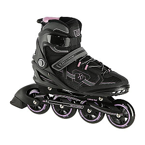 NILS EXTREME ROLLER SKATES NA9157 MELNA/PURPLA IZMĒRA. 41