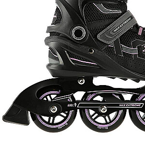 NILS EXTREME ROLLER SKATES NA9157 MELNA/PURPLA IZMĒRA. 41