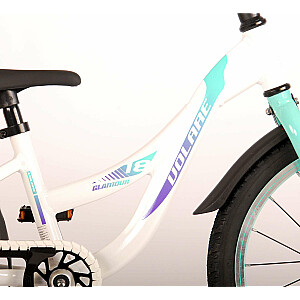 Двухколесный велосипед 18 дюймов (алюминий рама, 85% собран) Glamour (4-7 лет) VOL21876