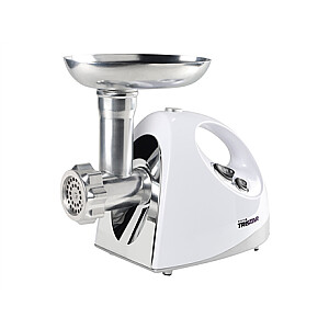 Tristar | VM-4210 Meat Grinder | White | 3 Stainless steel grinding plates, Aluminum grinder head, Aluminum hopper tray, Sausage stuffer, Kubbe attachment, Sausage accessory, Stainless steel blade