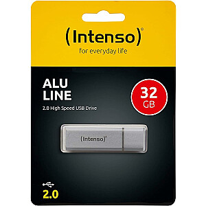 ФЛЕШ-накопитель Intenso MEMORY DRIVE USB2 32 ГБ/СЕРЕБРЯНЫЙ 3521482