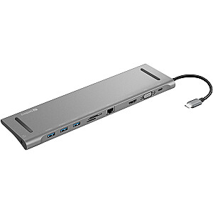 Ноутбук Док-станция SANDBERG USB-C 10-в-1