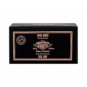 Black Leather Shea Soap 150g