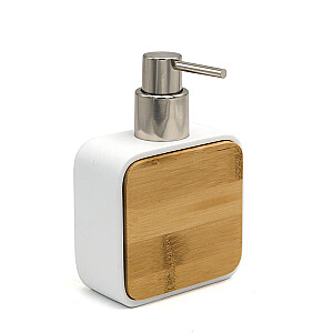 Дозатор для мыла Amara, белый-бамбук 2244501