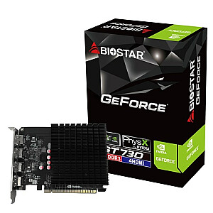 Видеокарта Biostar GT 730 4 ГБ, 4xHDMI