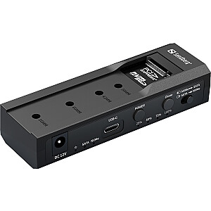 Sandberg 136-49 USB 3.2 Cloner &amp; Dock for M2 + NVMe + SATA