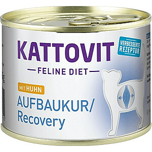 KATTOVIT Feline Diet Aufbaukur Recovery - mitrā barība kaķiem - 185g