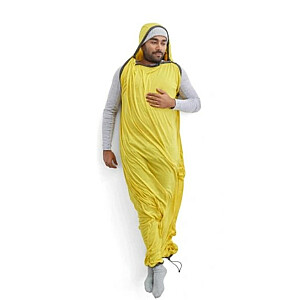 Guļammaisa apvalks Sea To Summit Reactor — Mummy ar auklu — kompakts, dzeltens
