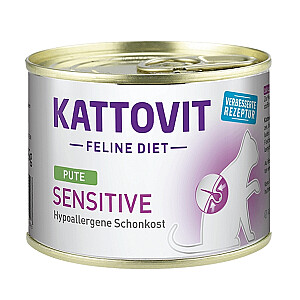 KATTOVIT Diet Chicken - банка 185г корм для кошек