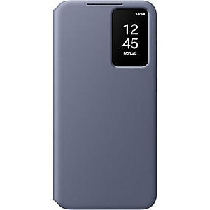 Чехол-кошелек Smart View для Galaxy S24 Plus, фиолетовый (EF-ZS926CVEGWW)