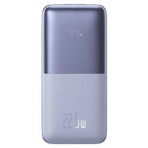 Baseus Bipow Pro 10000 мАч 2xUSB USB-C 22,5 Вт фиолетовый