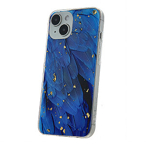 Силиконовый чехол Fusion Gold Glam Blue для Samsung S921B Galaxy S24