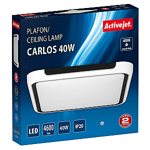LED griestu lampa Activejet AJE-CARLOS 40 W