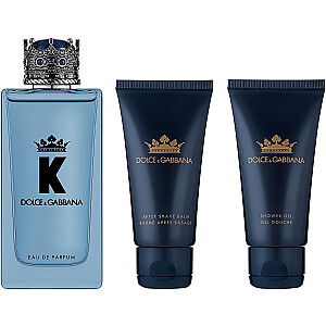 Komplekts Dolce&Gabbana 	K Edp 100 ml + Shower Gel 50 ml + Aftershave Balm 50 ml