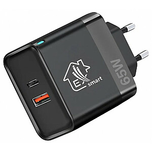 Extralink Smart Life 65W, USB-C + USB-A