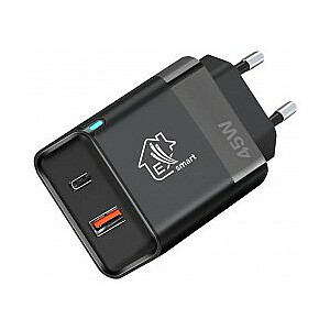 Extralink Smart Life 45 Вт, USB-C + USB-A