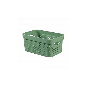 Коробка Infinity Recycled 4,5L 27x19x12см зеленая