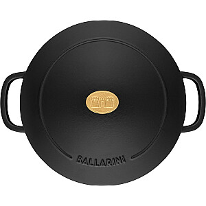 BALLARINI BELLAMONTE круглый чугунный горшок 75003-542-0 - 5,5 л черный