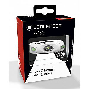 Ledlenser NEO6R Зеленый, Серый, Белый Светодиодный фонарик на оголовье