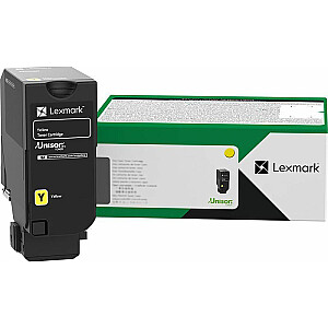 LEXMARK Return Programme 16.2K CX735 Toner cartridge, Yellow
