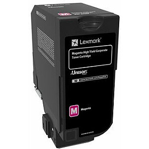 Корпоративный тонер-картридж LEXMARK 84C2HME Пурпурный, 16 000 страниц