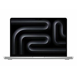 Apple MacBook Pro 14 дюймов M3, процессор 8C, графический процессор 10C, твердотельный накопитель 8 ГБ/1 ТБ/серебристый/швеция