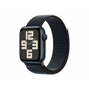 Apple Watch SE GPS, 44 мм, алюминиевый корпус Midnight, спортивный ремешок Midnight