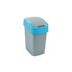 Урна для мусора Flip Bin 25L серебристый / синий
