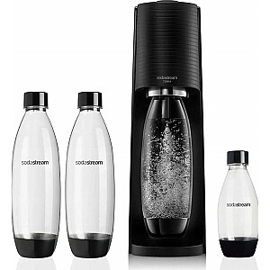 Sodastream Saturator SodaStream Terra Megapack QC melns 3 pudeles (2270214)