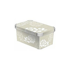 Коробка с крышкой Deco Stockholm S 29,5x19,5x13,5см Romance