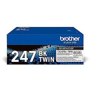 Brother TN247BK TWIN - 2 Pack - Hoyt
