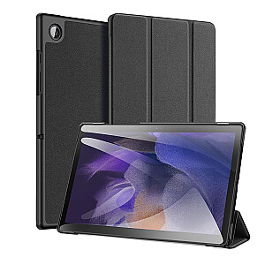 Dux Ducis domo magnet case grāmatveida maks planšetdatoram Samsung X200 | X205 Galaxy Tab A8 10.5 (2021) melns