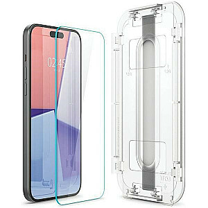 Spigen Glas.TR iPhone 15 Pro Max 6,7" "EZ FIT" 2 шт. прозрачное закаленное стекло AGL06872