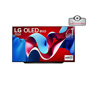 Телевизор LG||83 дюйма|OLED/4K/Smart|3840x2160|Беспроводная локальная сеть|Bluetooth|webOS|OLED83C41LA