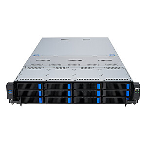 ASUS RS720A-E12-RS12 Socket SP5 Rack (2U) Серый