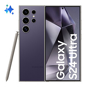 Samsung Galaxy S24 Ultra 5G 12/256 GB Dual SIM karte, titāna violeta (S928)