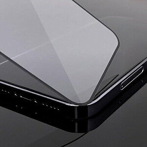 Возинский - 2 шт. Полноэкранное закаленное стекло с рамкой. Чехол Friendly Wozinsky Full Glue для iPhone 15 Pro Max — черный