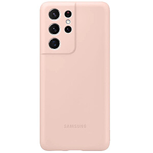 Evelatus Samsung Galaxy S21 Ultra Premium Soft Touch Silicone Case Sand Powder