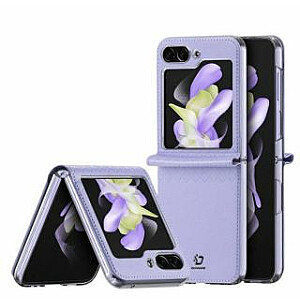 Dux Ducis Samsung Galaxy Z Flip5 5G Flip Leather Case Wallet Purple