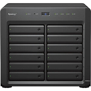 Synology DiskStation DS3622xs+ NAS Tower Ethernet LAN Black D-1531