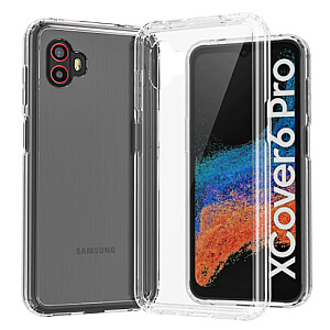 Fusion Ultra Back Case 2 mm izturīgs silikona aizsargapvalks Samsung G556 Galaxy Xcover 7 caurspīdīgs