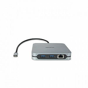 Stacja dokująca USB-C przenośna 10-w-1 HDMI PD 100W 8K 
