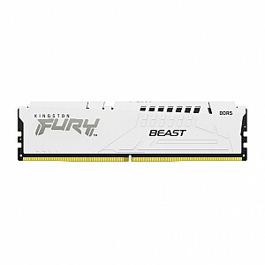 Pamięć DDR5 Fury Beast 64GB(2*32GB)/6000 CL30 EXPO biała