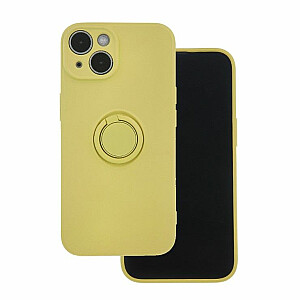 Чехол iLike Samsung Galaxy A55 5G с напальчником, желтый
