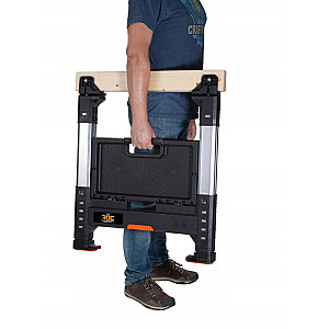 Steķis ar koka virsmu ROC Pro Gear Lumber Jack Sawhorse 71x69x82cm