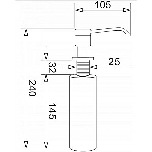 PIRAMĪDAS DOZATORS DP-01 VOLCANO