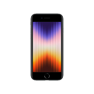Apple iPhone SE 11,9 cm (4,7 collas) ar divām SIM kartēm iOS 15 5G 128 GB, melns