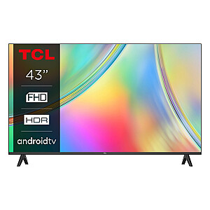 TCL S54 Series 43S5400A TV 109.2 cm (43") Full HD Smart TV Wi-Fi Silver 220 cd/m2