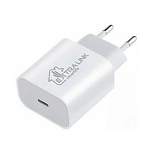 Extralink Smart Life 20W ātrais lādētājs | Lādētājs | USB-C