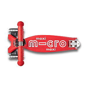 MICRO skrejritenis Maxi Micro Deluxe LED Red, MMD068